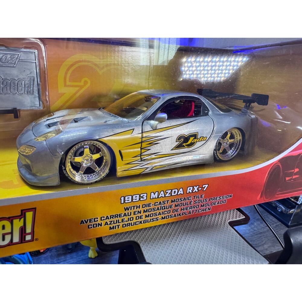 Jada 1/24 Import Racer 20th Anniversary 1993 Mazda RX7 raw - Picture 3 of 5